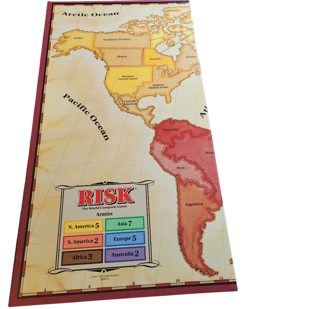 Parker Brothers Vintage 1993 Risk The World Conquest Board Game - Picture 4 of 10
